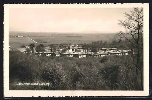 AK Kaisersteinbruch, Lager-Panorama