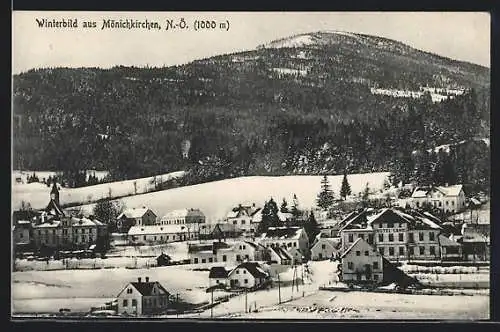 AK Mönichkirchen, Winterbild