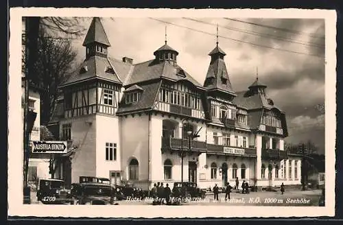 AK Mönichkirchen a. Wechsel, Das Hotel Binder