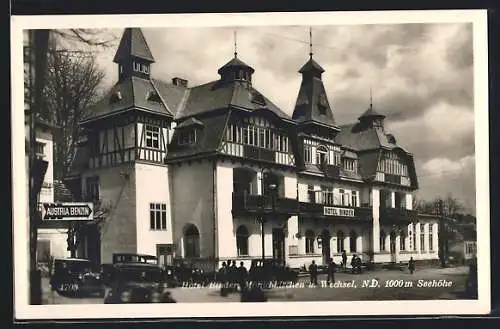 AK Mönichkirchen a. Wechsel, Hotel Binder