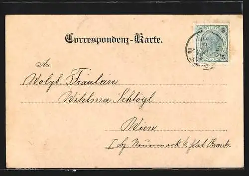 AK Gresten, Panorama mit Kirche