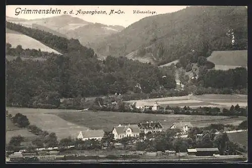 AK Grimmenstein a. d. Aspangbahn, Villenanlage