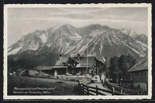 AK Ramsau am Dachstein, Alpengasthof und Pension Kulm