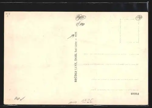 AK Radstadt, Uferansicht mit alter Stadtmauer