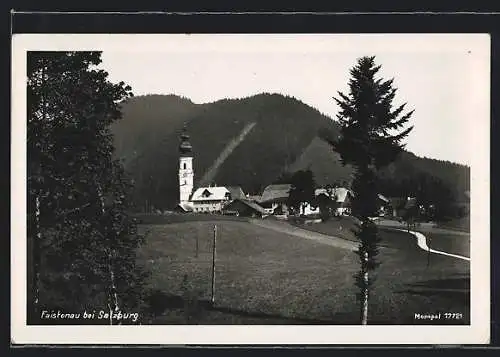 AK Faistenau, Teilansicht mit Kirche