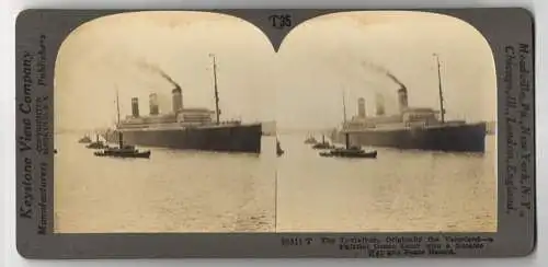 Stereo-Fotografie Keystone View Co., Meadville, The Leviathan, originally the Vaterland Ocean Liner