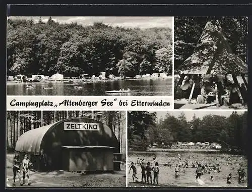 AK Etterwinden, Zeltkino, Campingplatz Alternberger See, Schwimmbad