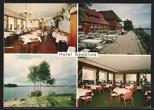 AK Thüle / Cloppenburg, Hotel Seeblick an der Thülsfelder Talsperre