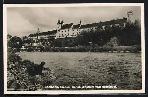AK Lambach, Benediktinerstift und Flusspartie