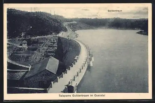 AK Goldentraum, Partie an der Queis-Talsperre