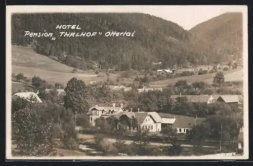 AK Otterthal, Hotel-Pension Thalhof mit Umgebung