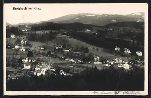 AK Graz, Blick über Kroisbach