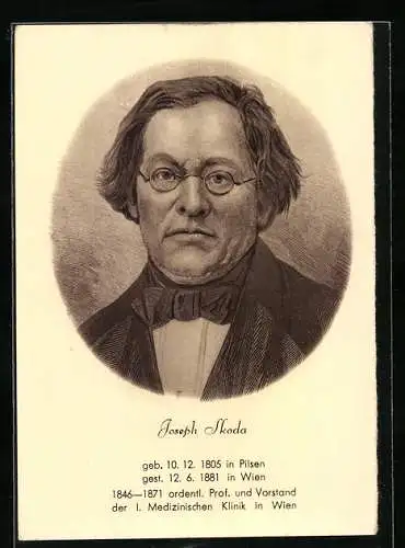 AK Joseph Skoda, österreichischer Mediziner und Professor