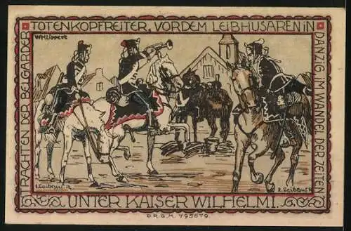 Notgeld Belgard, 75 Pfennig, Ritterhelm und Stadtwappen