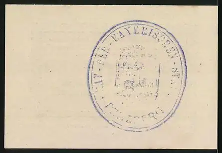 Notgeld Penzberg 1917, 50 Pfennig, Gedruckt von J. P. Himmer in Augsburg