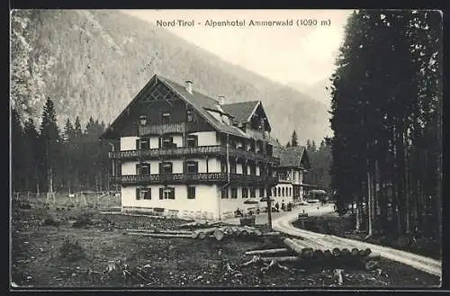 AK Reutte, Alpenhotel Ammerwald