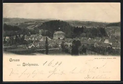 AK Birkenau / Odenwald, Teilansicht