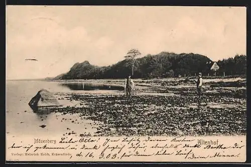 AK Altenhof / Eckernförde, Partie am Mövenberg