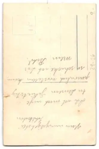 Filz-AK Ein Fülliger Mann im Anzug aus Filz mit einer Champagner-Flöte