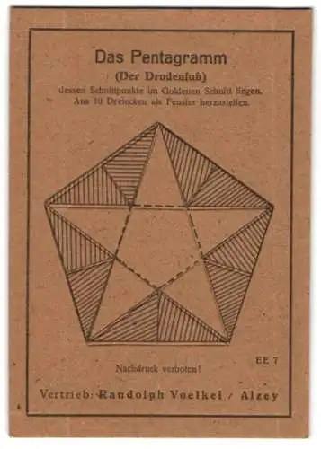 AK Das Pentagramm (Der Drudenfuss)