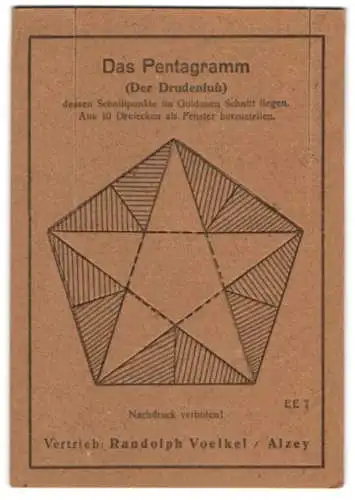 AK Das Pentagramm (Der Drudenfuss)