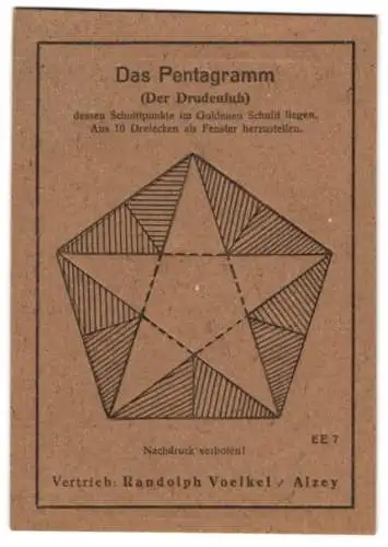 AK Das Pentagramm (Der Drudenfuss)
