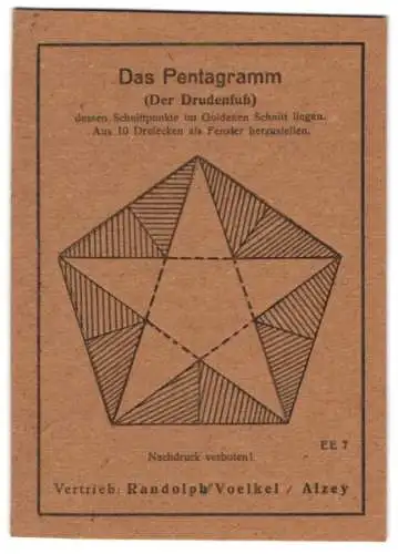 AK Das Pentagramm (Der Drudenfuss)