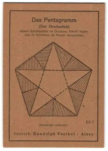 AK Das Pentagramm (Der Drudenfuss)