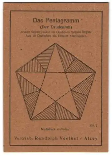 AK Das Pentagramm (Der Drudenfuss)