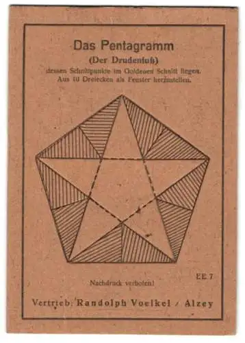 AK Das Pentagramm (Der Drudenfuss)