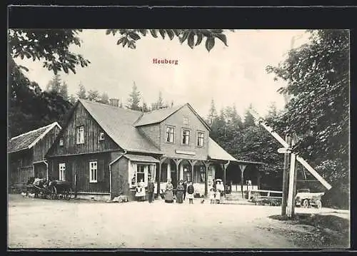 AK Heuberg / Friedrichroda, Gasthaus