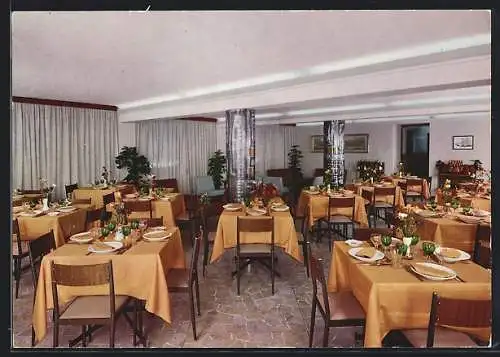 AK Genova, Hotel Firenze & Zurigo, Via A. Gramsci, 199 r., Innenansicht