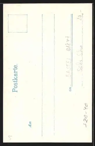 AK Rathen /Sächs. Schweiz, Restaurant am Amselfall, Wasserfall mit Glitzereffekt