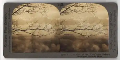Stereo-Fotografie Keystone View Co., Meadville, Ansicht Himalaya, the Roof of the World Nothern India
