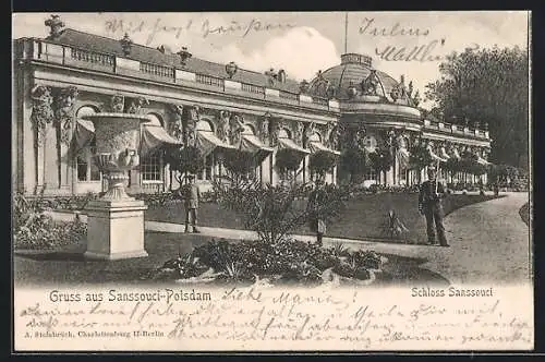 AK Potsdam, Schloss Sanssouci