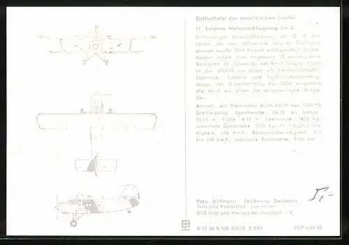AK Leichtes Mehrzweckflugzeug An-2