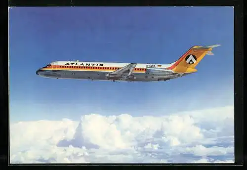 AK Das Flugzeug Atlantis DC-9 /32