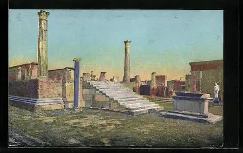 AK Pompei, Tempio di Apollo