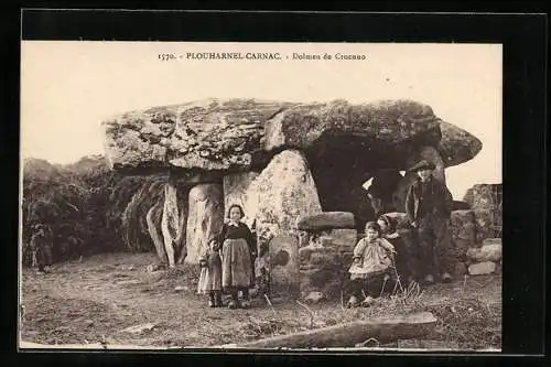 AK Plouharnel-Carnac, Dolmen de Crucuno