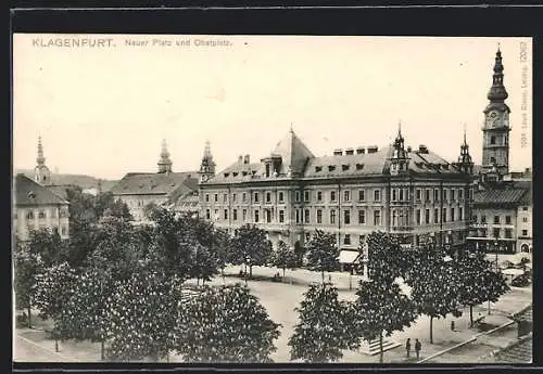 AK Klagenfurt, Neuer Platz und Obstplatz