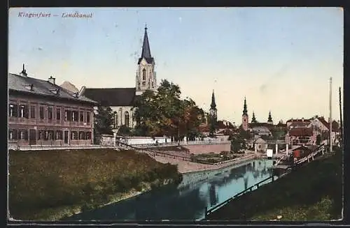 AK Klagenfurt, Lendkanal mit Kirche