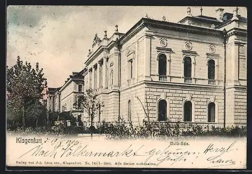 AK Klagenfurt, Musik-Säle