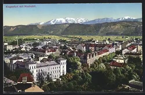 AK Klagenfurt, Teilansicht mit Hochobir
