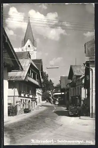 AK Mitterndorf, Strassenpartie