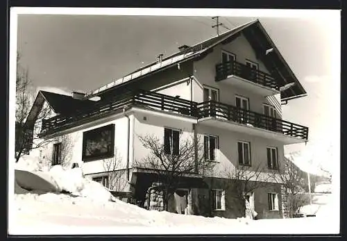 AK Tauplitz, Hotel-Pension Beate Jäger im Winter