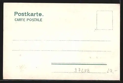 AK Veitshöchheim, Totalansicht, Handlung von J. Rath