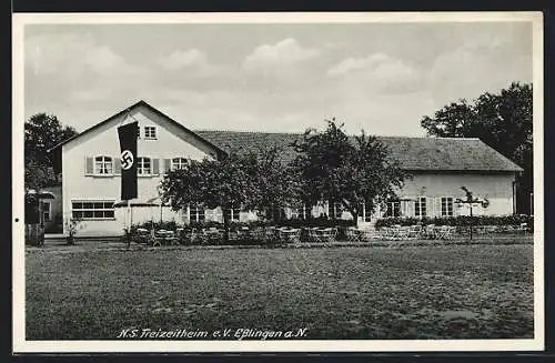 AK Esslingen a. N.,  vor dem N.S.-Freizeitheim