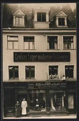 Foto-AK Nürnberg, Kürschnermeister Alfred Probst