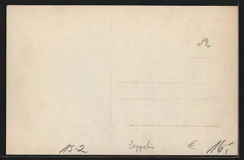 AK neues Riesenluftschiff Graf Zeppelin LZ 127 und sein Führer Dr. Eckener