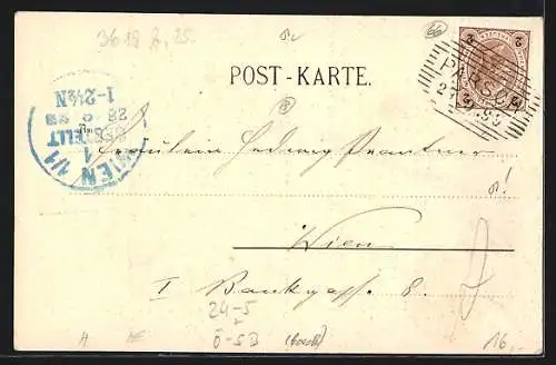 AK Salzburg, Überschwemmung 1899